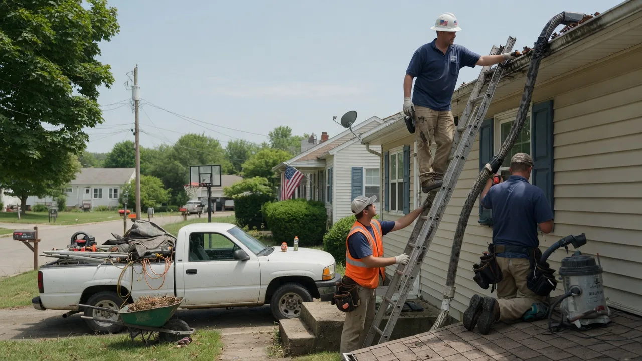 Gutter Installation in New Washington, IN near me